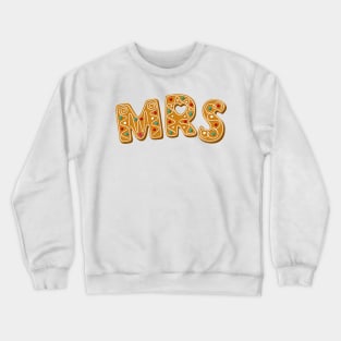 MRS Gingerbread Letters Matching Couples Gift Crewneck Sweatshirt